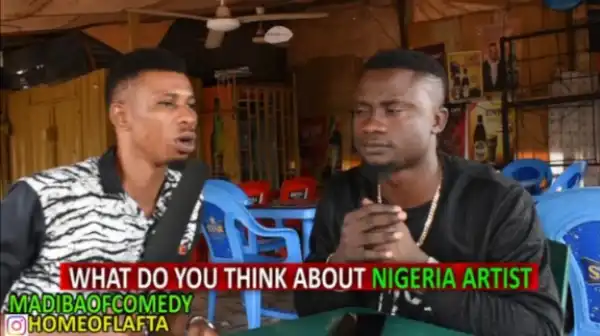 Comedy: Honourable Madiba - What Do you think About Nigerian Artistes